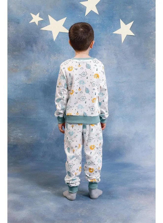 Perendi Boy 100% Cotton Pajama Set.