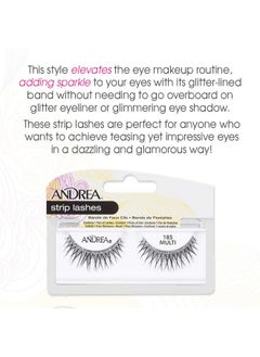 Andrea Flirty Strip False Lashes 185 Multi 4 Pairs  - Image 4