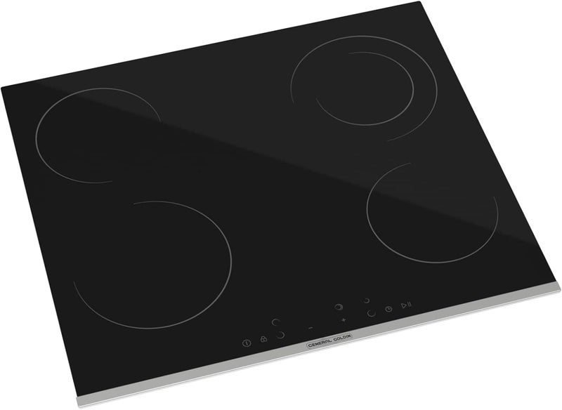 4 Burners 60x52cm Ceramic Electrical Cooker, Anti Stain Easy to Clean Surface, Total Safety, 9 Power Levels, Heavy Duty, Touch Control - Image 2