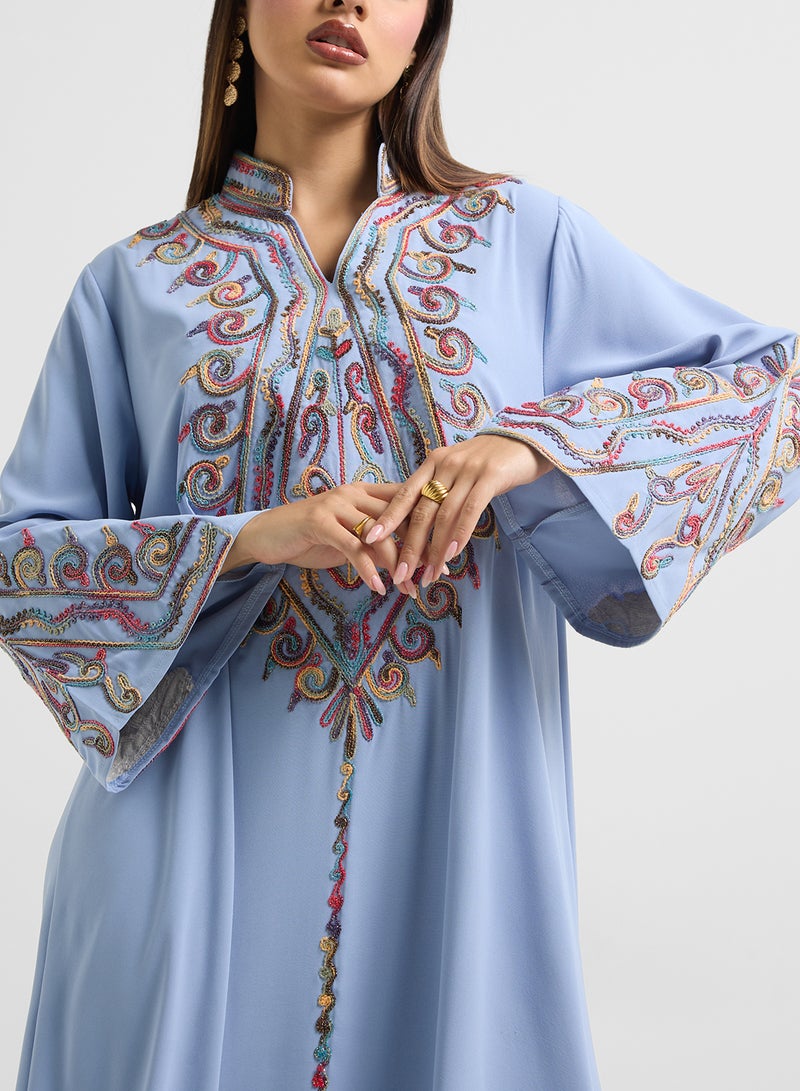 Khizana Embroidered Jalabiya  - Image 3