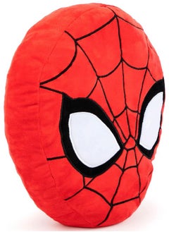 Jay Franco Marvel Spiderman Shaped Decorative Pillow - Kids Super Soft Throw Plush Pillow - Measures 15 Inches (Official Marvel Product)