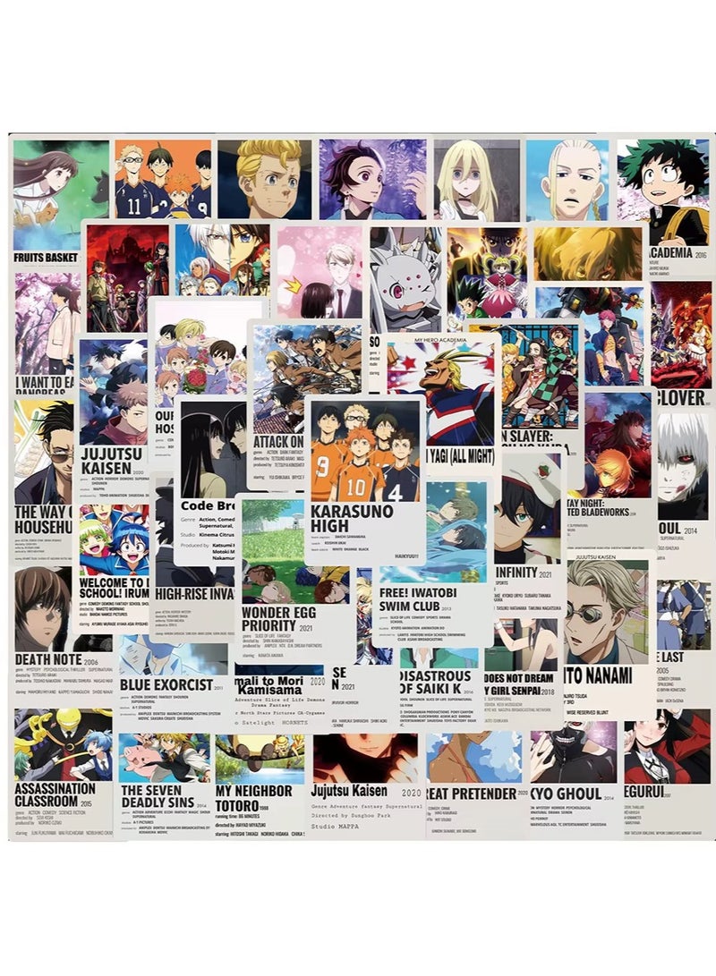 Stickers Anime Stickers Series Character , 25 Pieces, No repeat - Image 2