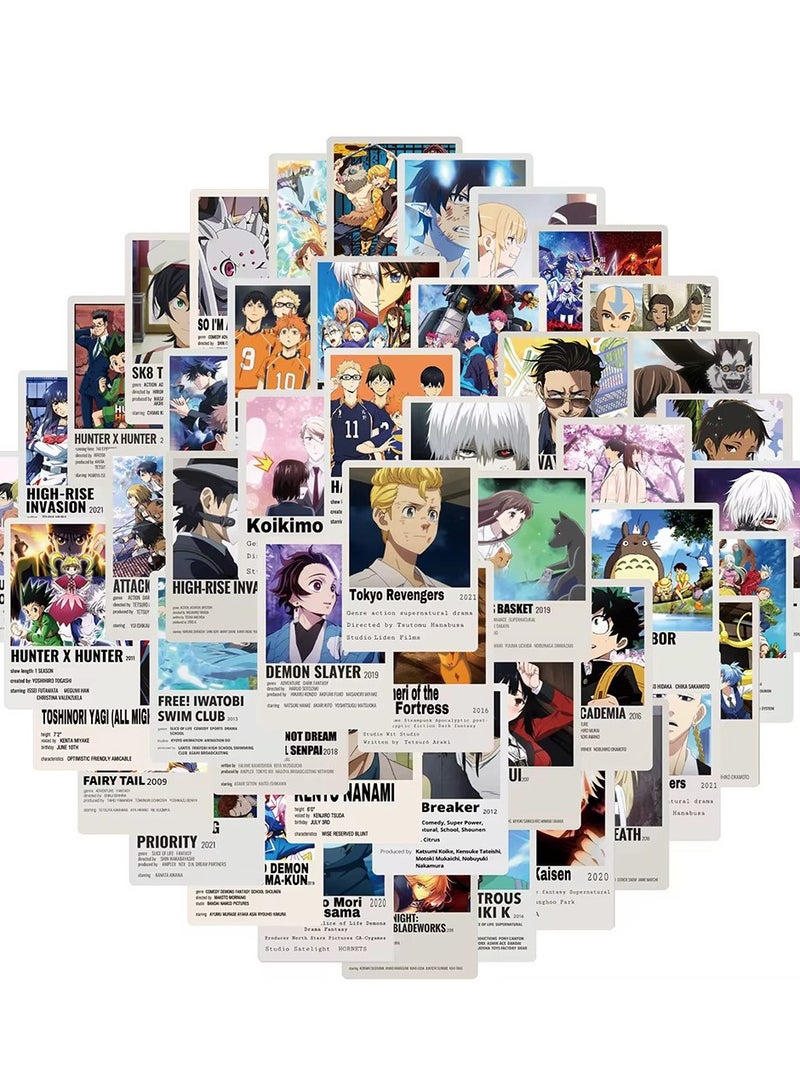 Stickers Anime Stickers Series Character , 25 Pieces, No repeat - Image 3