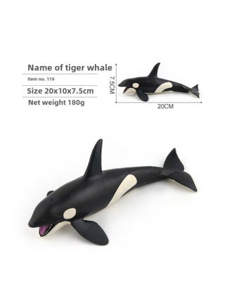 Simulation Whale Shark Tiger Shark Marine Biological Model Deep Sea Prehistoric Ancient Deng's Fish Trilobite Animal Model-Color:PL127-119 Killer Whale 180g - pzsku/Z2FBD46D0F86FD72325D2Z/45/1743657725/ea5af5da-ebd4-42a4-a671-97a1b46c7e86