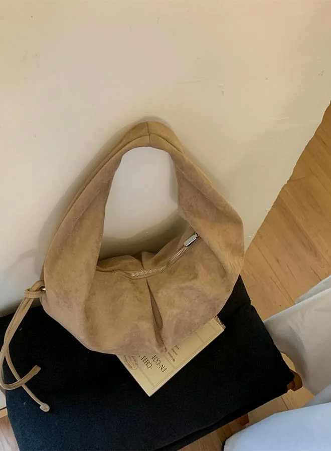 Take Two  solid zip closure shoulder bag for Women | Best Price UAE