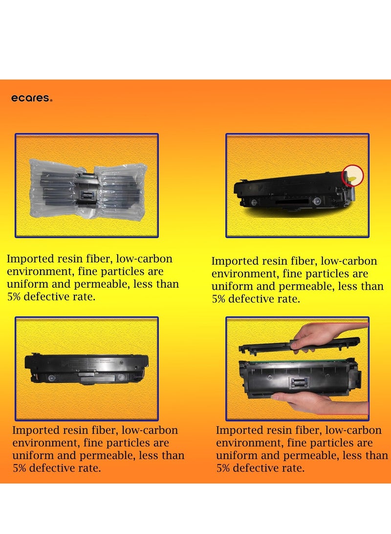 ECARES® 116A Compatible Toner Cartridge W2060A W2061A W2062A W2063A use for HP Color Laser MFP178nw 179fnw 150a 150w 150nw Printers (Multicolor) - Image 3