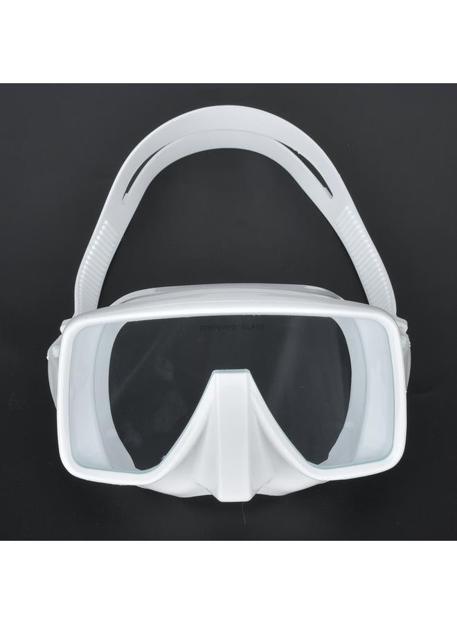 Portable Soft Goggles Diving Accessory Good Sealing for Snorkeling Swimming White