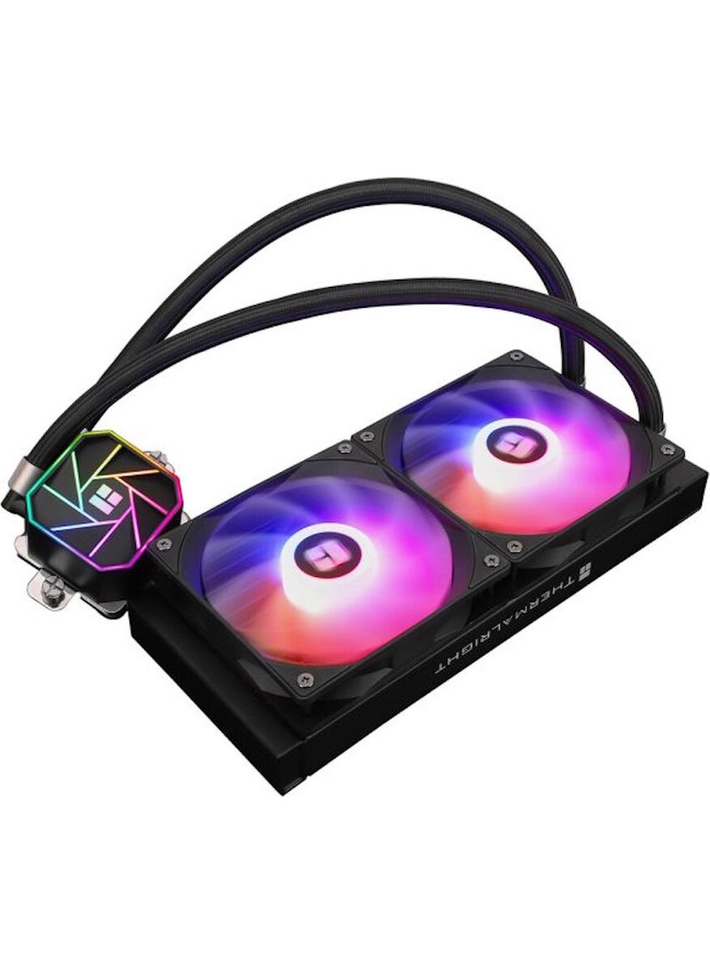 Thermalright - Aqua Elite 240 Argb V3 240MM Intel-Amd Compatible Black Processor Liquid Cooler (TF7 Thermal Paste Included) - Image 1