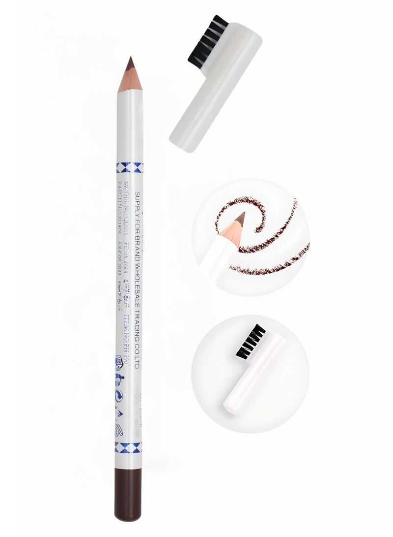 فانيتي قلم حواجب مقاوم للماء 412، مكياج احترافي، بني - Image 1