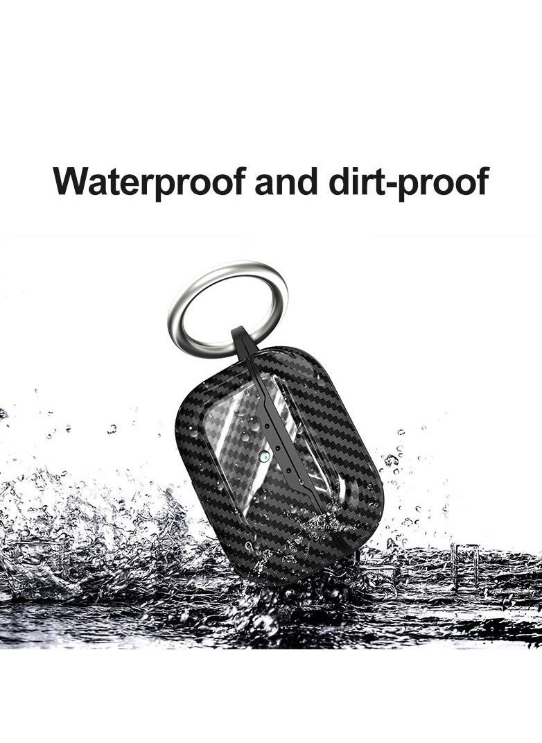 TWEGGON Airpod Pro 2 Carbon Fiber Case, Protective Carbon Fiber Case Cover for Apple Airpod Pro 2nd Generation  - Image 2