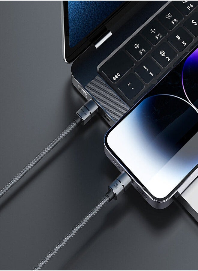 Recci - Recci Type-C To Type-C Pd Cable RS08CC Warrior Series 100W Fast Charging Feature 1.2m - Image 1