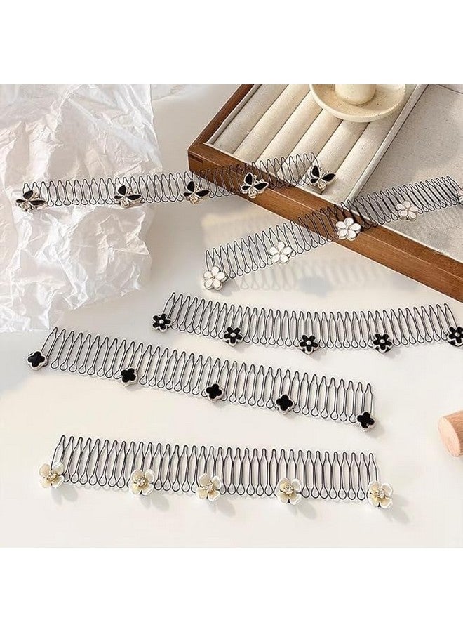 MRP ENTERPRISE U Shape Hair Finishing Fixer Comb,Invisible Hair Clip,Hair Finishing Fixer Comb Clip,Hair Combs for Women Accessories, Invisible Hair Holder (Multicolor-Pack Of 2) - Image 5