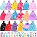 BARWA 10 Pcs Doll Dresses with 17 Accessories Handmade Doll Clothes and Accessories Wedding Gowns Party Dresses for 115 inch Dolls - Image 3