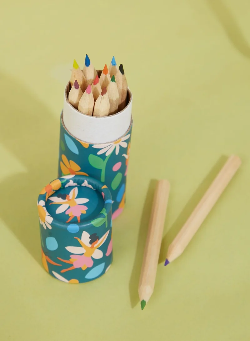 Rex London Set Of 12 Fairies In The Garden Coloring Pencils