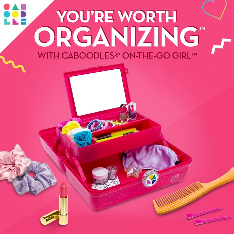 Caboodles كابودلز الفتاة المتنقلة، وردي عميق لامع - Image 2