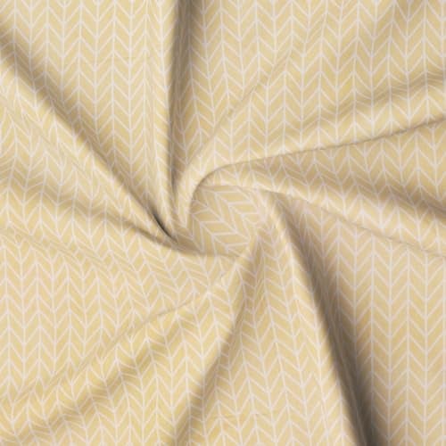 RD TREND Presents Luxurious Glace Cotton Super Soft 210 TC 360° Elastic Fitted Bedsheets Single Bed Size (72 x 48 x 8 Inch) with 1 Pillow Cover Size (28 x18), Color- Beige, Solid - Image 2