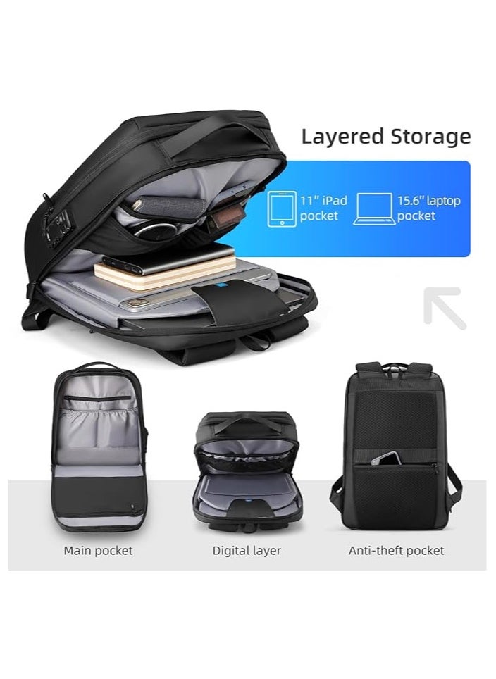 MARK RYDEN MARK RYDEN 9000 Anti-thief Lightweight backpack fits for 15.6″ Laptop & 11″ iPad with USB port  - Image 5
