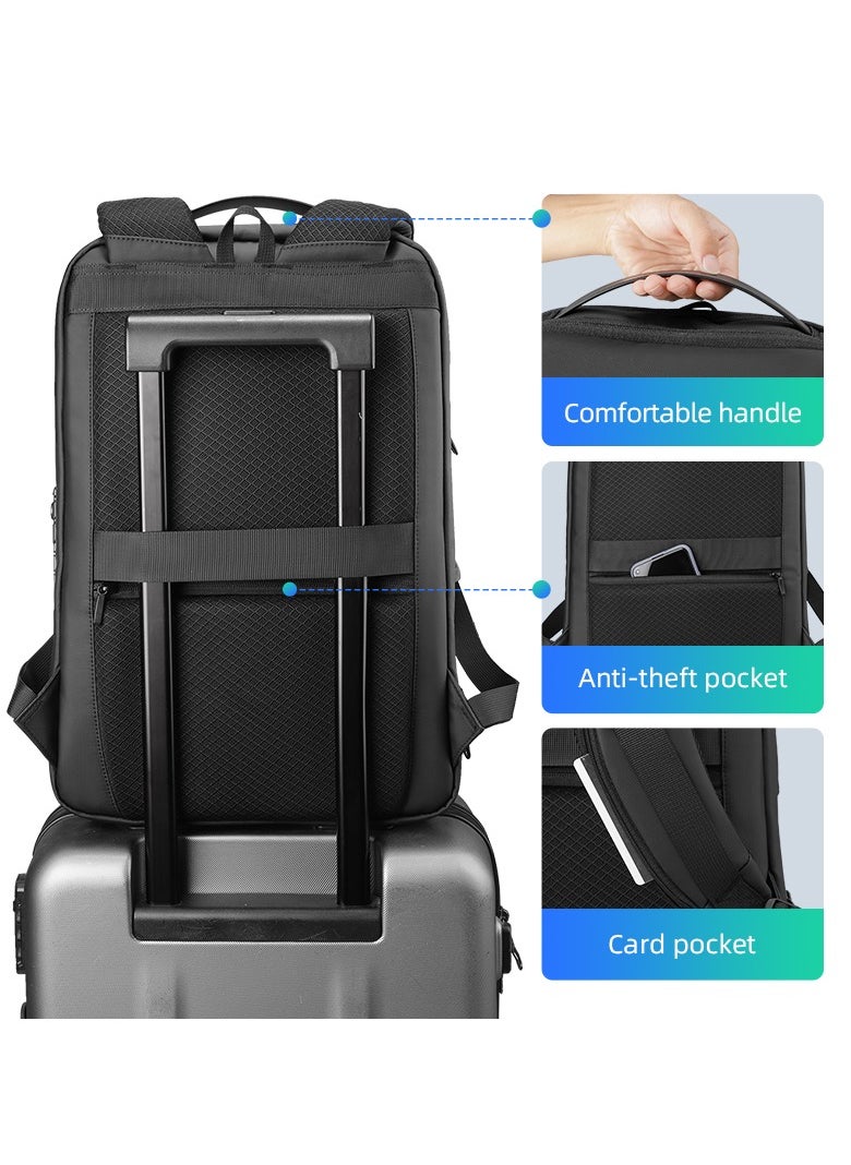 MARK RYDEN - MARK RYDEN 9000 Anti-thief Lightweight backpack fits for 15.6″ Laptop & 11″ iPad with USB port - Image 1