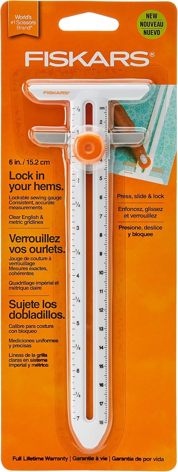 Fiskars 1320501001 Measuring Gauge Orange  White - Image 1