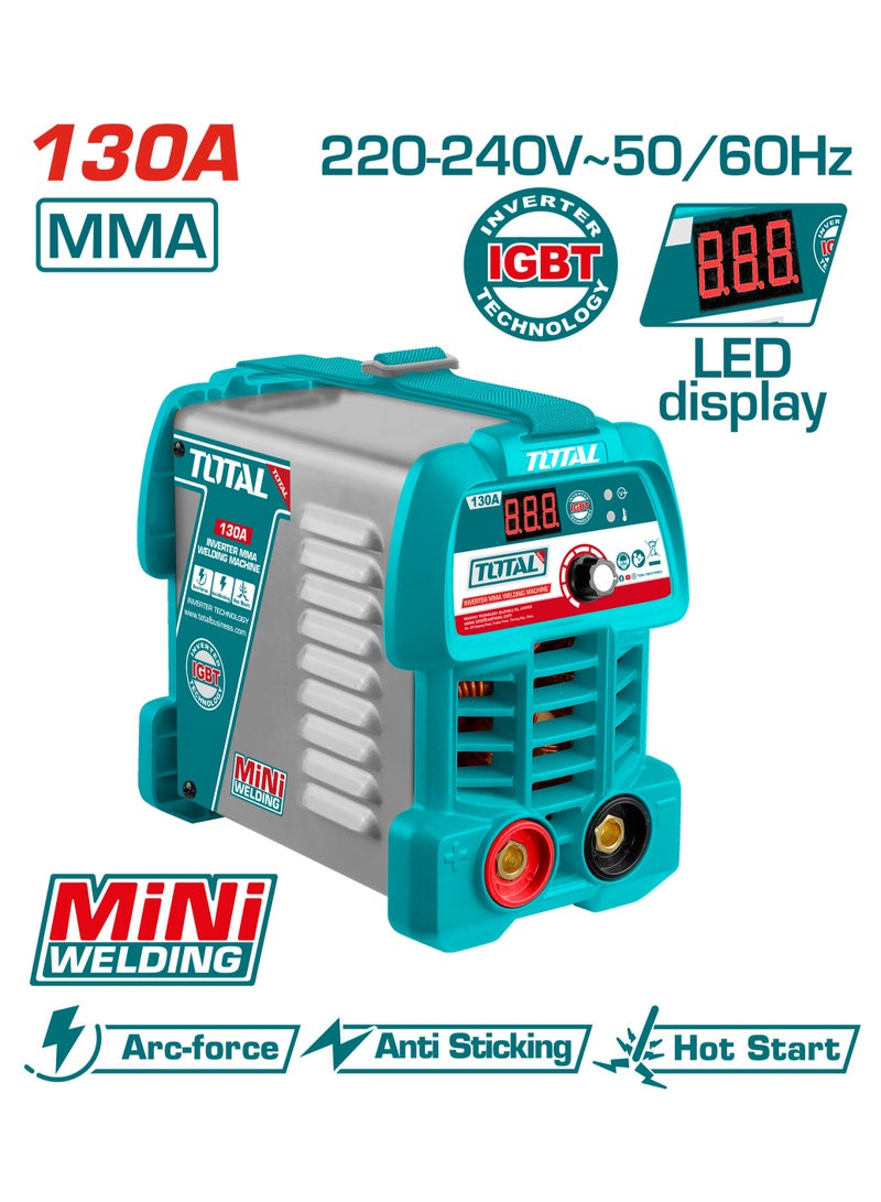 توتال ماكينة لحام ديجيتال ميني 130 أمبير - Image 1