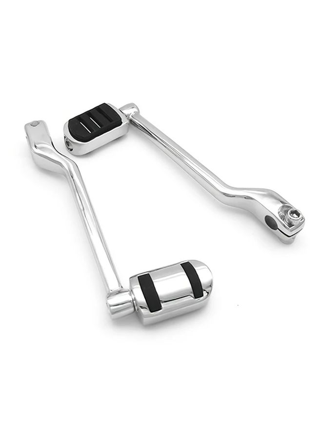 Black Heel Toe Shift Pegs Kit Ergonomic Front And Rear Levers Shifter Pegs Compatible With 1986 2017 Fl 1988 2023 Touring Road King Road Glide Street Glide Electra Glide And 2008 Later Trike Models - Image 4