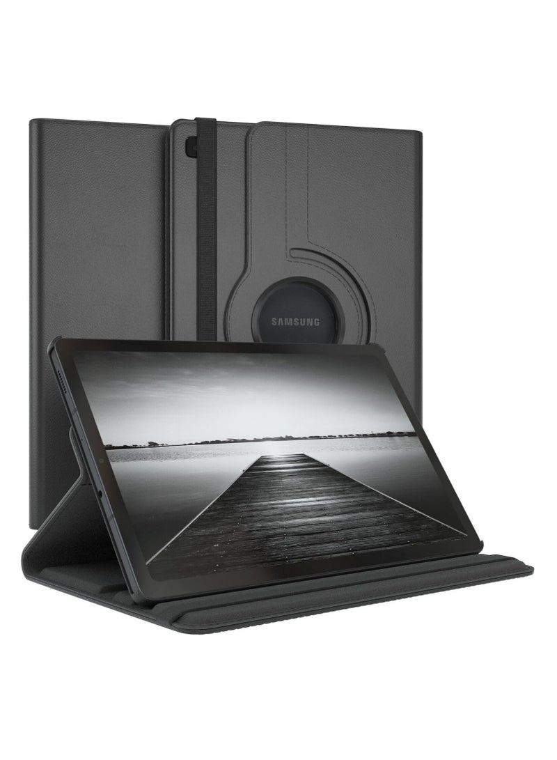 DUSALA 360 Degree Rotating Stand Auto Sleep Wake Folio Leather Smart Cover for Samsung Galaxy Tab S8 11-Inch (SM-T870) - Image 1