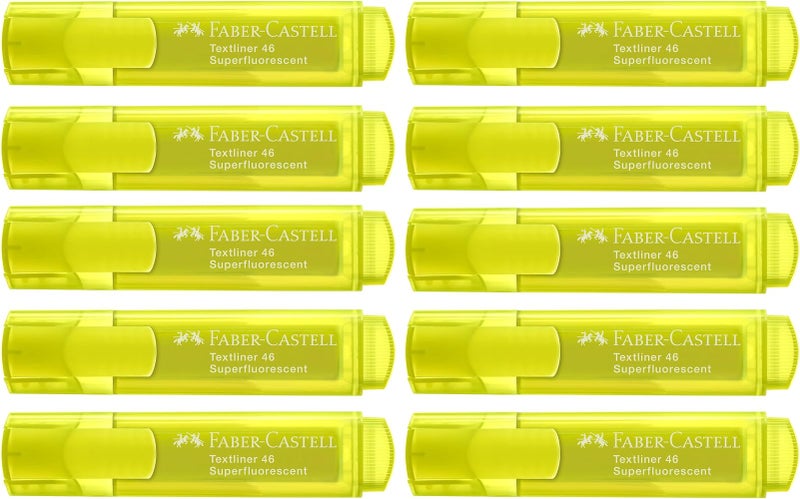 فابير كاستل مجموعة ملونات تحديد النصوص من فابر-كاستيل (Faber-Castell) رقم 154656، تحتوي على 10 أقلام تحديد نصوص بالألوان الباستيل، لون البنفسجي الفاتح - Image 5