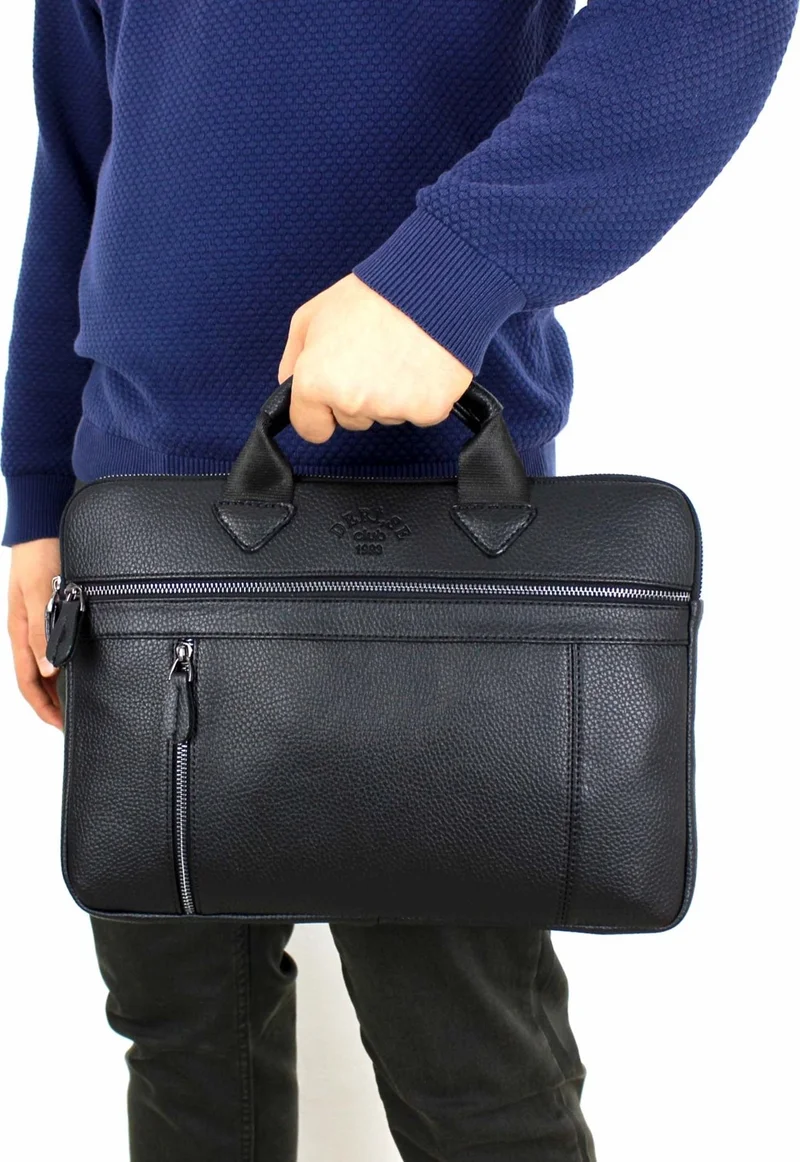ديرسي كلوب Brown Unisex 13 and 14 Inch Tablet Notebook Bag Briefcase and Laptop Bag