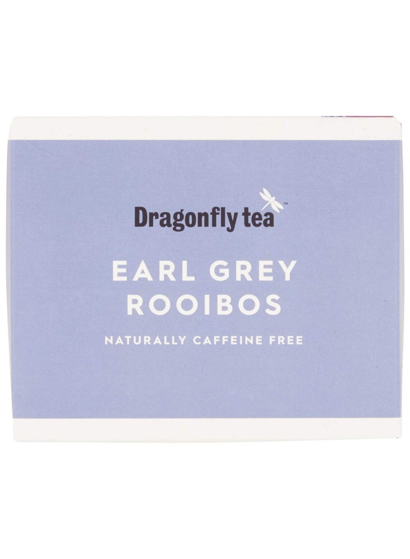 Dragonfly tea Organic Earl Grey Rooibos 40 Bags 100 G - Image 4