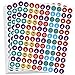 Eaasty 3000 Pcs Winter Christmas Snowflake Stickers Bulk for Kids Holiday Party Classroom Assortment Mini Stickers for Home SchoolWinter - Image 3