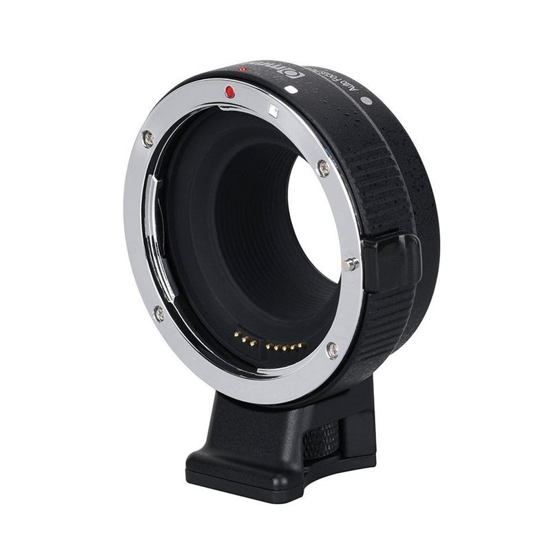 Commlite CM-EF-EOS M Electronic Auto-Focus Lens Mount Adapter-Canon EF/EF-S D/SLR Lens to Canon EOS M (EF-M Mount) Mirrorless Camera Body Adapter for Canon EOS M1 M2 M3 M5 M6 M10 M50 M100 - Image 1