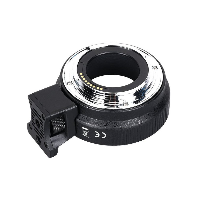 Commlite CM-EF-EOS M Electronic Auto-Focus Lens Mount Adapter-Canon EF/EF-S D/SLR Lens to Canon EOS M (EF-M Mount) Mirrorless Camera Body Adapter for Canon EOS M1 M2 M3 M5 M6 M10 M50 M100 - Image 2