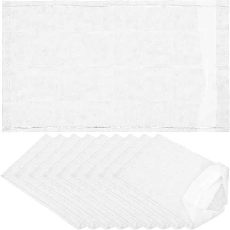 50pcs Disposable Spa Massage Pillowcases 50x80cm Non-Woven Fabric Safety Pillow Covers for Hotel Travel and Salon Use - Image 1