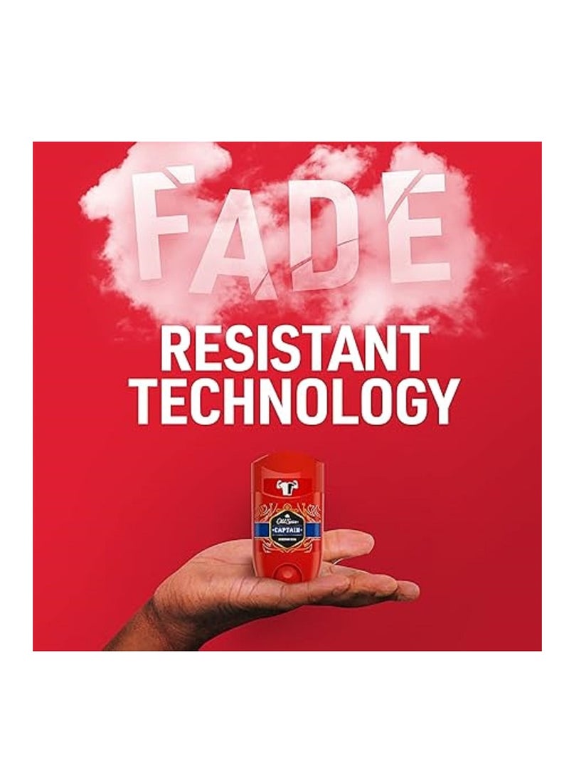 Old Spice مزيل عرق كابتن عصا 50 مل - Image 3