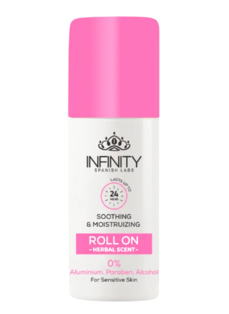 Infinity - Infinity Roll On  Soothing Moisturizing Herbal Scent 80Ml - Image 1