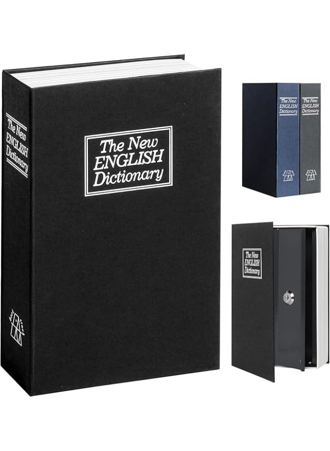 Book Safe, Money Hiding Box, Diversion Book Safe for Saving Coins, Bank Cards, ID Cards, Documents, Jewelry, Black - Image 5