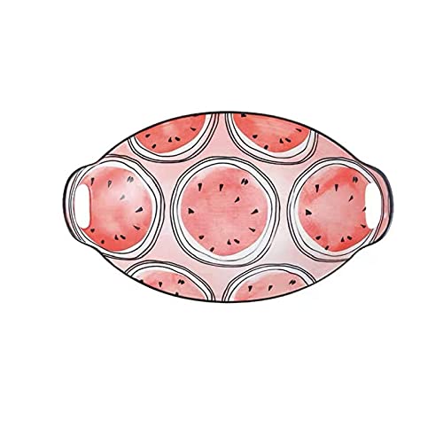 Primetan Bakeware Set Rectangle Round Bakin Dish Bowl For KitchenHotelRestaurantBanquet and Daily Use Watermelon - Image 1