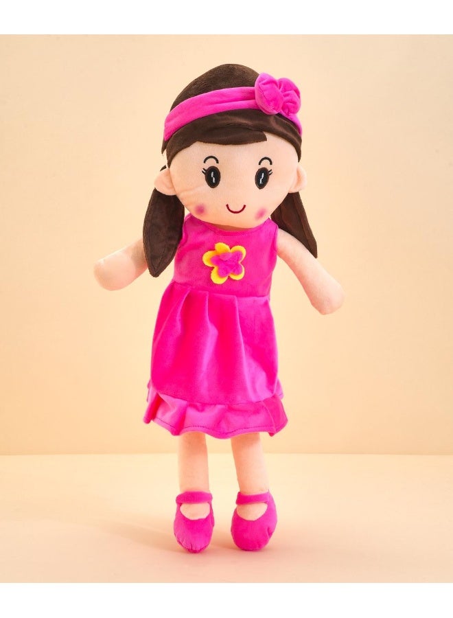 PlayNation Play Nation Premium Emma Candy Doll, Cuddly, Washable, Perfect Size, 3 Years+, Pink - 24 Inches - Image 1