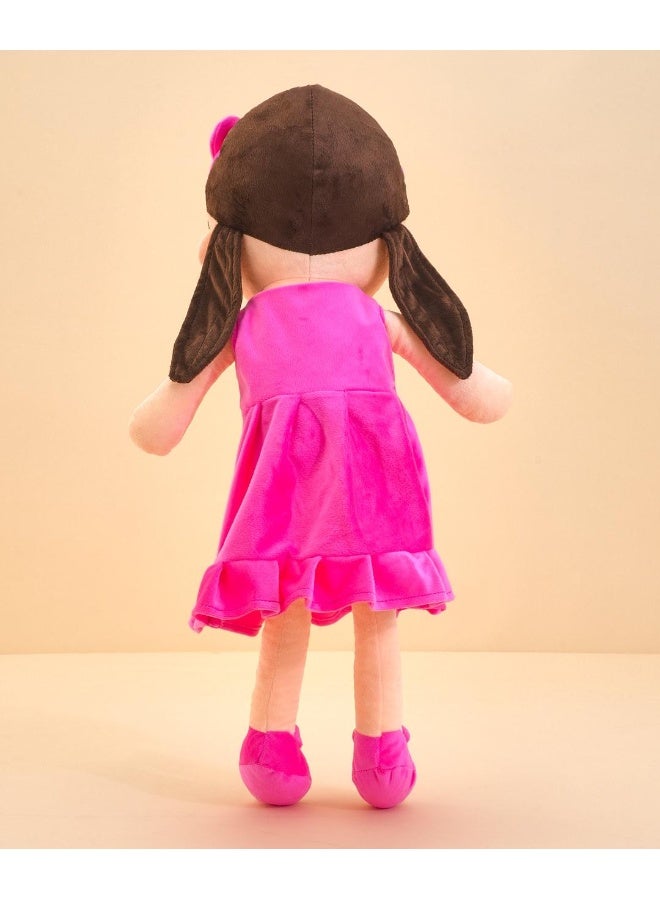 PlayNation Play Nation Premium Emma Candy Doll, Cuddly, Washable, Perfect Size, 3 Years+, Pink - 24 Inches - Image 2