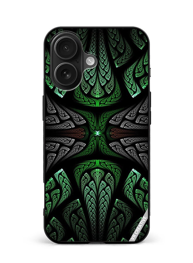 Protective Case Cover For Apple iPhone 16 Plus Mandala Design Multicolour