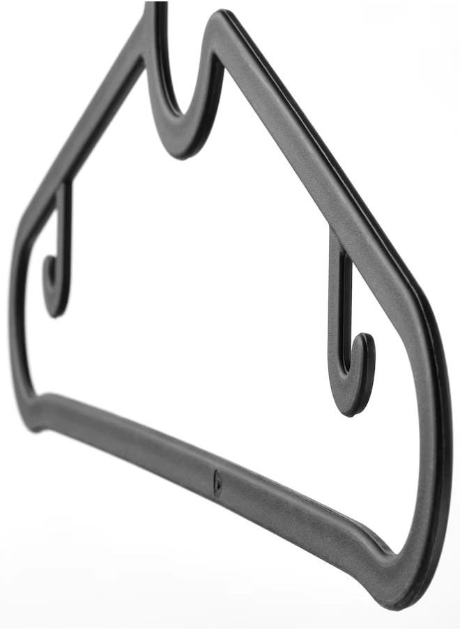 Generic - Ikea black plastic clothes rack 10 pieces - Image 1