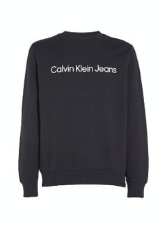 Calvin Klein Jeans Men's Sweatshirt - Sportswear - Cotton , Black - pzsku/Z2FBE88BCDF40B2BF8EAFZ/45/_/1723739164/e7fbcf81-6eca-4f64-9101-4f2bb7688bd1