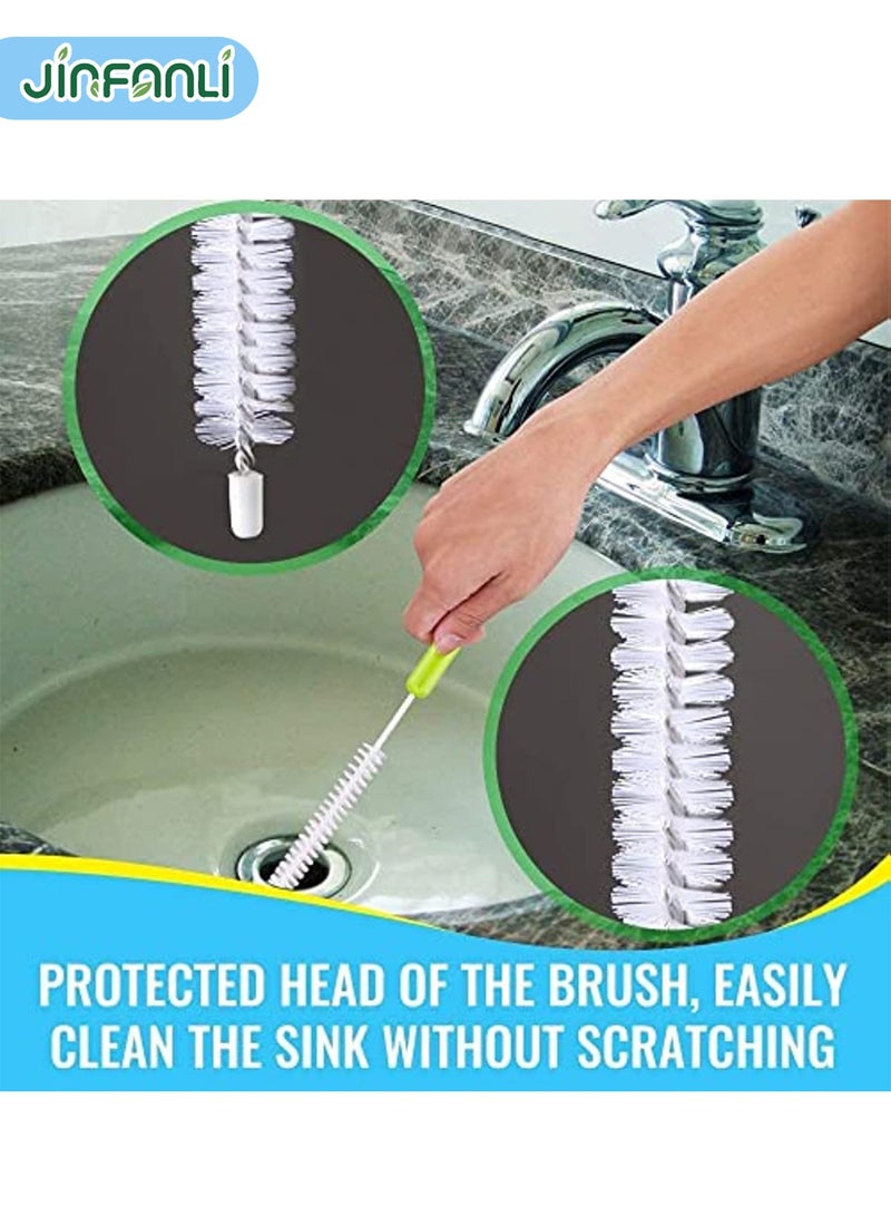 JINFANLI 5Pcs Long Handle Cleaning Brush Sets For Narrow-mouth Baby Bottle Sports Water Bottle Glass Containers Cleaner Tools (greener) - Image 4