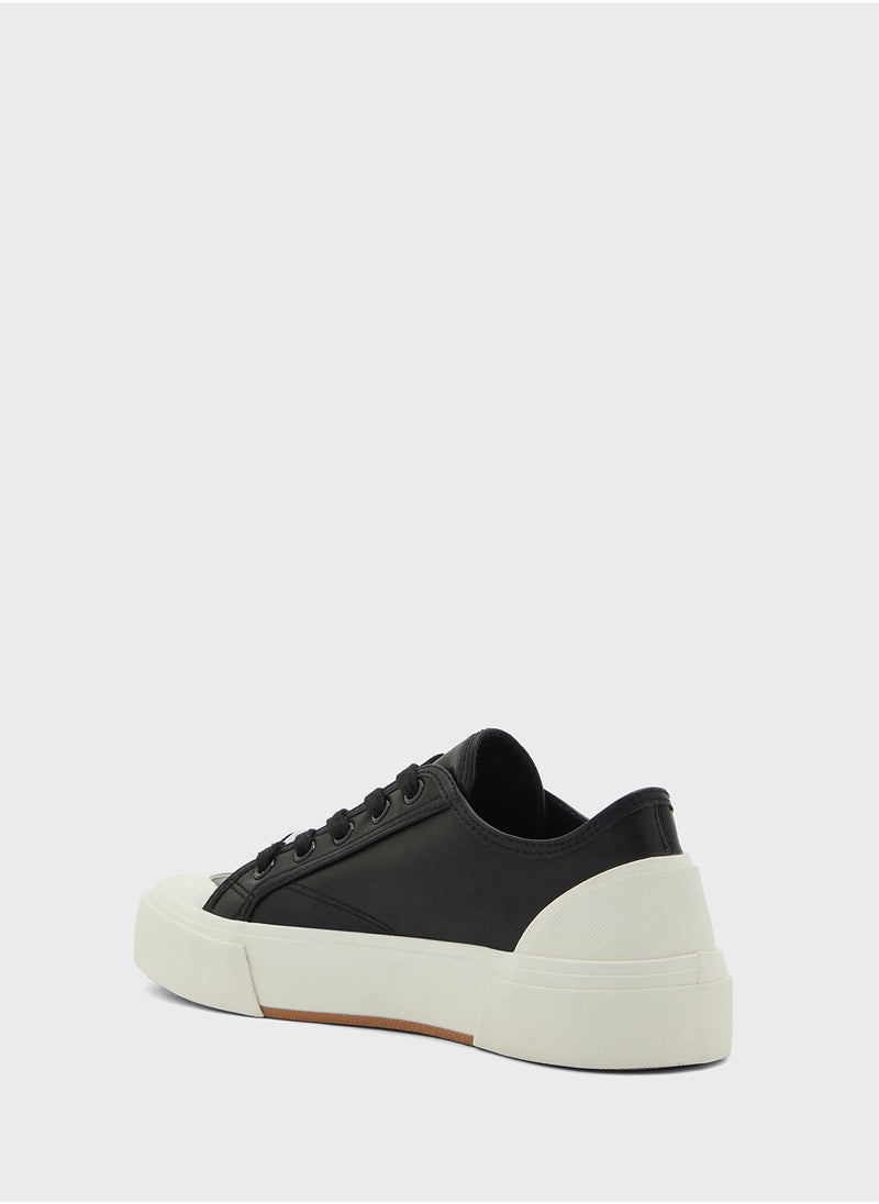 Love Moschino Lace Up Low Top Sneakers  - Image 2