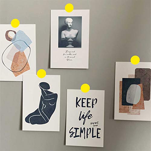 PARLAIM 1 Inch Round Permanent Adhesive Color-Code Dot Stickers,1000 per Roll dots Label Dispenser Box (Yellow) - Image 5