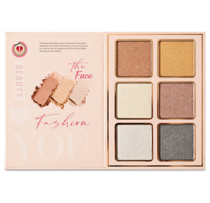 IGOODCO 78-Color All-in-One Makeup Palette, 5-Layer Book Style Eyeshadow, Blush, Highlighter, Face Powder and Lip Color - Image 3