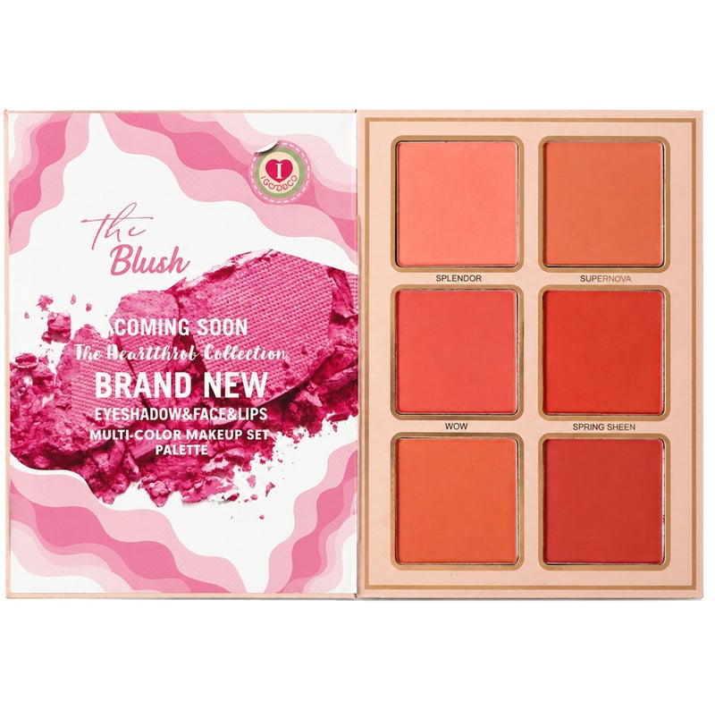 IGOODCO 78-Color All-in-One Makeup Palette, 5-Layer Book Style Eyeshadow, Blush, Highlighter, Face Powder and Lip Color - Image 4