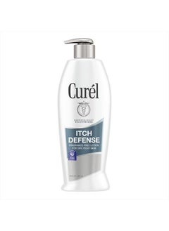 Curel Itch Defense Calming Body Lotion for Dry Itchy Skin, Moisturizer with Advanced Ceramide Complex, Pro-Vitamin B5, Shea Butter, 13 oz  - Image 1