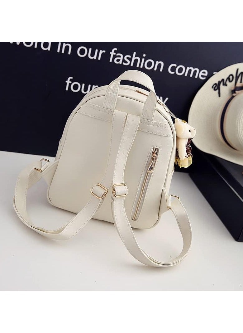 General - 3 Pcs Women's Girls Fashion Backpack - Lightweight Travel Schoolbag Multi-Pocket Oxford Cloth Backpack for Fashionable and Practical - Image 1