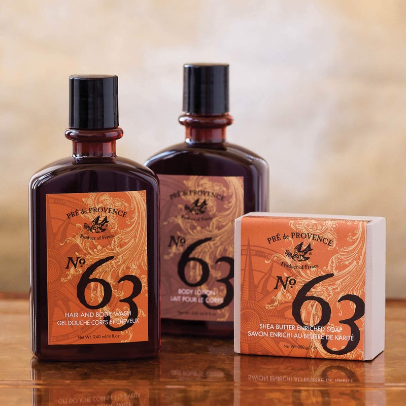 Pre de Provence No.63 Men's Collection, Soap Cube - Image 4